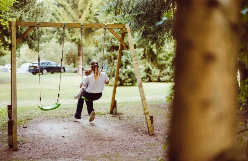 Waterpret en speeltuin